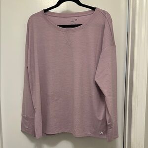 GAP LAVENDER LONG SLEEVE TOP